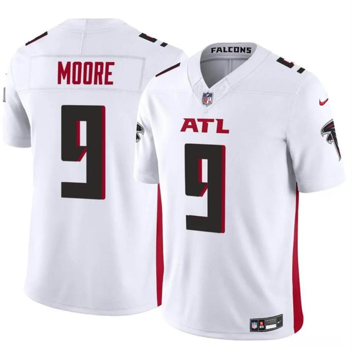 Youth Atlanta Falcons #9 Rondale Moore White 2023 F.U.S.E Vapor Untouchable Limited Stitched Football Jersey